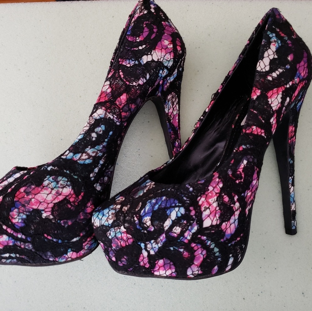 Steve Madden Jezebel heels. Worn only once.